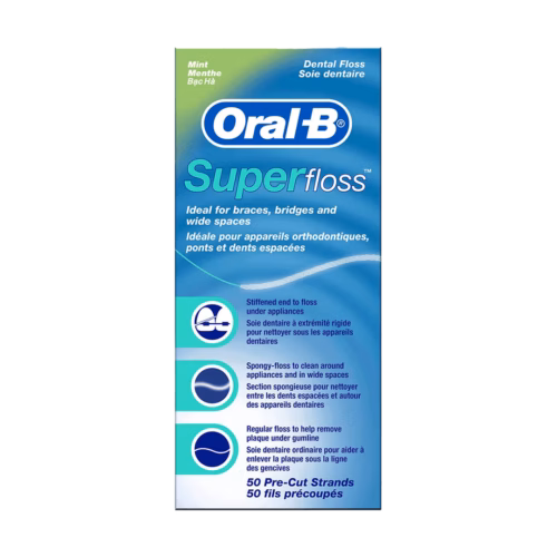 Oral-B Superfloss 50 pre-cut pieces