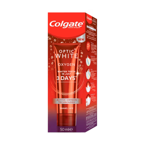 Colgate Optic White Oxygen Toothpaste 50ml