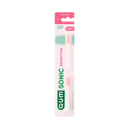 GUM Sonic Sensitive Replacement Heads 2 Pack