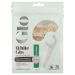 White Glo Eco‑Friendly Dental Floss Picks – 70 Pack