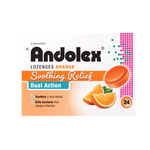 Andolex Lozenges for Soothing Relief