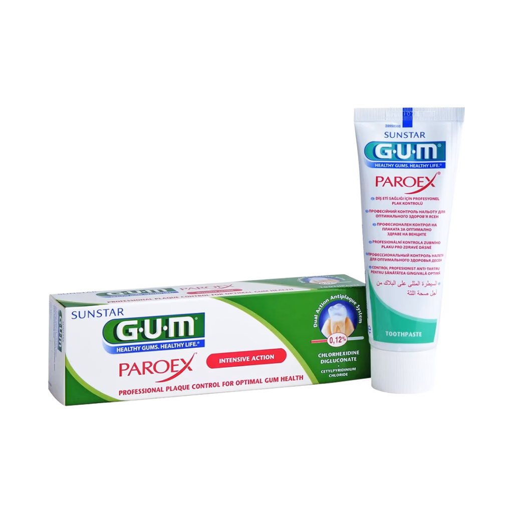 GUM Intensive Action Gum Care Toothpaste 0.12% 75ml Back